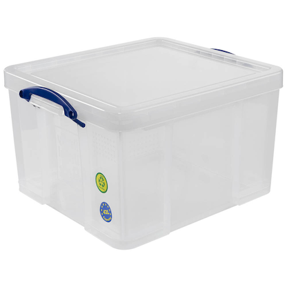 Artikelbild für Really Useful Box Aufbewahrungsbox 42,0 l transparent 52,0 x 44,0 x 31,0 cm, Artikelnummer 327496