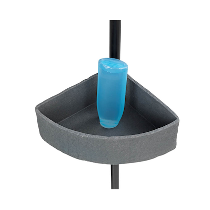 Artikelbild 12 für WENKO Teleskop-Duschregal Villata schwarz 28,0 x 20,5 x 78,0-275,0 cm, Artikelnummer 804231