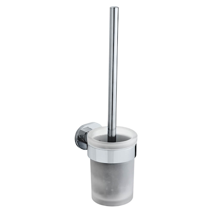 Artikelbild 2 für WENKO WC-Garnitur Maribor weiß, silber Metall, Artikelnummer 815773