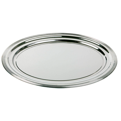 Artikelbild für APS Servierplatte CLASSIC silber 34,5 cm, Artikelnummer 194898
