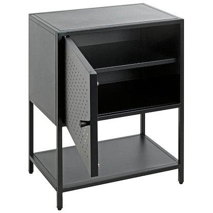 Artikelbild 5 für HAKU Möbel Konsole Nachttisch Metall schwarz 45,0 x 30,0 x 60,0 cm, Artikelnummer 340206