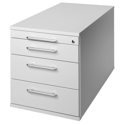 Artikelbild 4 für HAMMERBACHER Solid TC30 Rollcontainer lichtgrau 4 Auszüge 42,8 x 80,0 x 51,2 cm, Artikelnummer 293391