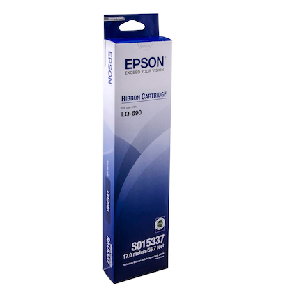 Artikelbild 2 für EPSON S015337 schwarz Farbband, 1 St., Artikelnummer 611400