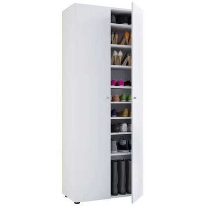 Artikelbild 11 für VCM my home Schuhschrank Vandol I, 913070 weiß 8 Fachböden 71,0 x 37,0 x 180,0 cm, Artikelnummer 387714
