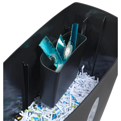 Artikelbild 5 für hama Home X10CD Aktenvernichter mit Partikelschnitt P-4, 4 x 40 mm, bis 10 Blatt, schwarz, Artikelnummer 274991