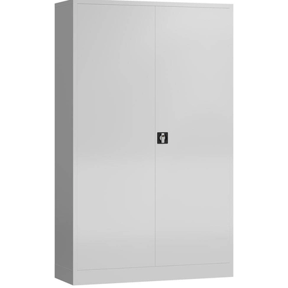 Artikelbild 2 für ClassiX Stahlschrank X-530387 signalweiß 120,0 x 60,0 x 194,5 cm, aufgebaut, Artikelnummer 184117