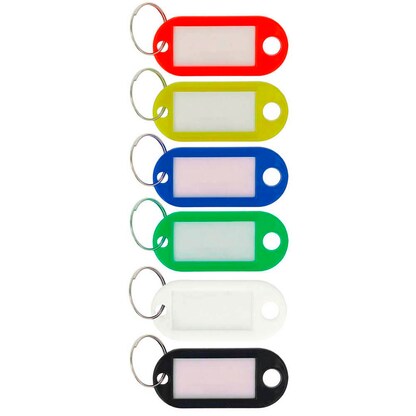 Artikelbild 2 für WESTCOTT Schlüsselanhänger farbsortiert, 200 St., Artikelnummer 315829