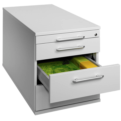 Artikelbild 5 für HAMMERBACHER Solid TC30 Rollcontainer lichtgrau 4 Auszüge 42,8 x 80,0 x 51,2 cm, Artikelnummer 293391