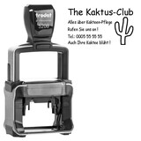 Artikelbild 1 für trodat Textstempel, individualisierbar 5200 selbstfärbend schwarz mit Logo, 1 St., Artikelnummer 442867