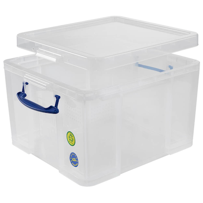 Artikelbild 5 für Really Useful Box Aufbewahrungsbox 42,0 l transparent 52,0 x 44,0 x 31,0 cm, Artikelnummer 327496