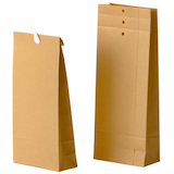 Artikelbild 1 für BONG Musterbeutel M20 ohne Fenster braun mit 4,0 cm Falte, 250 St., Artikelnummer 363602