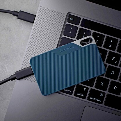 Artikelbild 4 für Intenso TX100 1 TB externe SSD-Festplatte blau, grau, Artikelnummer 248969