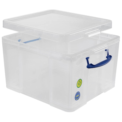 Artikelbild 6 für Really Useful Box Aufbewahrungsbox 42,0 l transparent 52,0 x 44,0 x 31,0 cm, Artikelnummer 327496