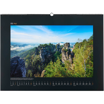 Artikelbild 6 für KUNTH Monats-Wandkalender So schön ist Deutschland 2026, Artikelnummer 575948