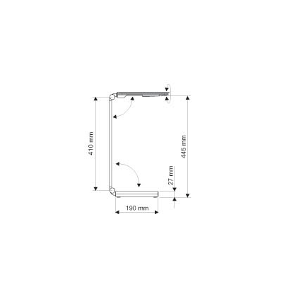 Artikelbild 5 für MAUL MAULpure Schreibtischlampe silber 6 W, Artikelnummer 459081