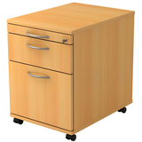 Artikelbild 1 für HAMMERBACHER AC20 Rollcontainer buche 3 Auszüge 42,8 x 58,0 x 59,0 cm, Artikelnummer 983181