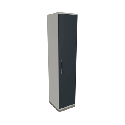 Artikelbild 11 für fm Aktenschrank Oldenburg, 4260649681145 weiß, lavagrau 4 Fachböden 40,0 x 44,2 x 186,9 cm, Artikelnummer 405272