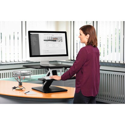 Artikelbild 3 für hama Monitorständer schwarz, Artikelnummer 659757