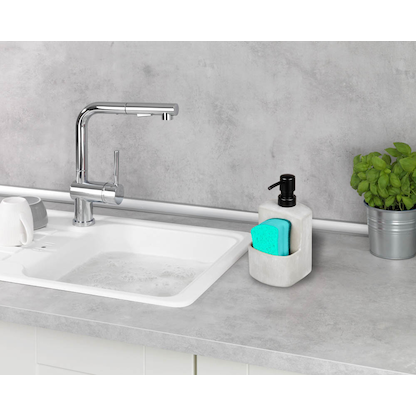 Artikelbild 7 für WENKO Seifenspender Festival 54666100 hellgrau Beton 380,0 ml, Artikelnummer 807903