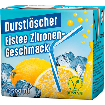 Artikelbild für DURSTLÖSCHER Eistee Zitrone Fruchtsaftgetränk 0,5 l, Artikelnummer 423329