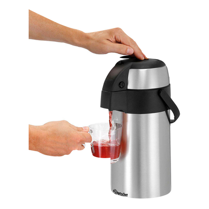 Artikelbild 5 für Bartscher Isolierkanne 3L schwarz, silber 3,0 l, Artikelnummer 427699