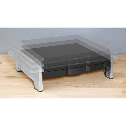 Artikelbild 4 für AKTION: Fellowes Monitorständer Office Suites Kompakt schwarz, silber mit 10 Euro CashBack, Artikelnummer 576678