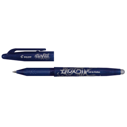 Artikelbild 2 für AKTION: PILOT FRIXION ball Tintenroller 0,35 mm, Schreibfarbe: blau, 5 St. + GRATIS Pilot FRIXION ball CLICKER Tintenroller blau 0,4 mm, Artikelnummer 586416