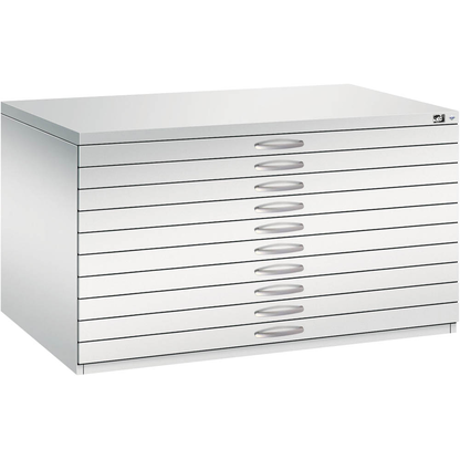 Artikelbild 3 für CP 7200 Planschrank lichtgrau 10 Schubladen 135,0 x 96,0 x 76,0 cm, Artikelnummer 682118