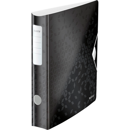 Artikelbild für AKTION: LEITZ Active WOW 1107 Ordner schwarz Kunststoff 6,5 cm DIN A4 mit Prämie nach Registrierung, Artikelnummer 898945