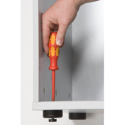 Artikelbild 7 für HAMMERBACHER Regalschrank 4770, V4770/W/W/BM weiß 80,0 x 34,6 x 188,0 cm, Artikelnummer 859886