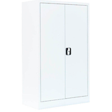 Artikelbild 1 für LÜLLMANN Metallschrank 530297 signalweiß 80,0 x 38,3 x 120,0 cm, aufgebaut, Artikelnummer 184149