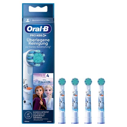 Artikelbild für 4 Oral-B PRO KIDS 3+ FROZEN Zahnbürstenaufsätze, Artikelnummer 273138