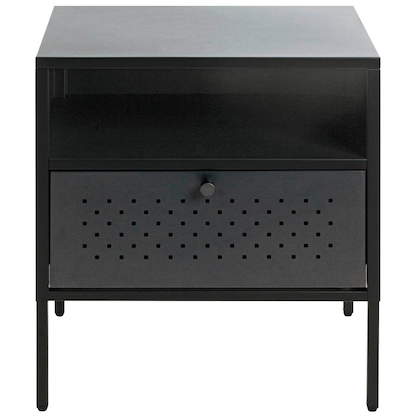 Artikelbild 5 für HAKU Möbel Konsole Nachttisch Metall schwarz 45,0 x 35,0 x 50,0 cm, Artikelnummer 340236