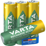 Artikelbild 1 für 4 VARTA Akkus RECHARGE ACCU Recycled Mignon AA 2.100 mAh, Artikelnummer 553592