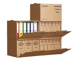 Artikelbild 1 für 5 ELBA Archivcontainer tric system braun 51,0 x 36,0 x 33,0 cm, Artikelnummer 748582
