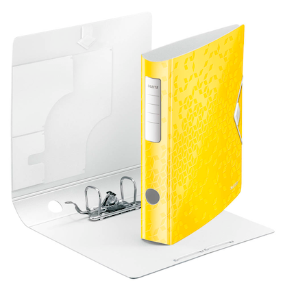 Artikelbild 2 für AKTION: LEITZ Active WOW 1107 Ordner gelb Kunststoff 6,5 cm DIN A4 mit Prämie nach Registrierung, Artikelnummer 898926