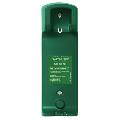 Artikelbild 2 für CEDERROTH Wandhalterung für Augenspülung 50035 grün Kunststoff, Artikelnummer 190597