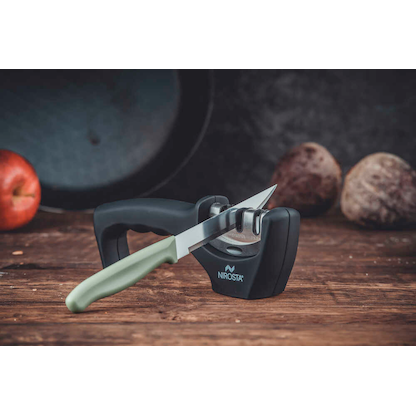 Artikelbild 4 für NIROSTA Messerschärfer Quick-Sharp schwarz, silber, Artikelnummer 584167