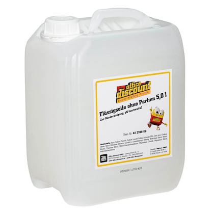 Artikelbild für office discount Neutral Flüssigseife 5,0 l, Artikelnummer 478749