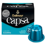 Artikelbild 1 für Dallmayr Capsa LUNGO AZZURRO Kaffeekapseln, Arabica- und Robustabohnen 10 Portionen, Artikelnummer 153662