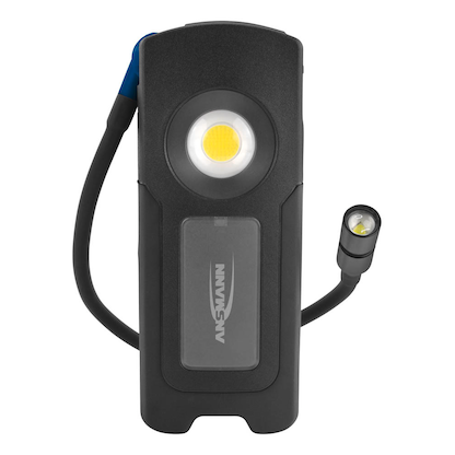 Artikelbild 5 für ANSMANN WL1500R Pocket Flex LED Handleuchte schwarz 17,1 cm, Lichtfarbe Hauptlicht 6000K und Zusatzlicht, Artikelnummer 173959