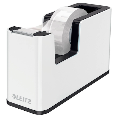 Artikelbild für AKTION: LEITZ Tischabroller WOW Duo Colour perlweiß/schwarz mit Prämie nach Registrierung, Artikelnummer 234959