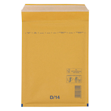 Artikelbild 1 für 100 VP Luftpolstertaschen D/14 braun für DIN A5, Artikelnummer 463341