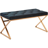 Artikelbild 1 für WOHNLING Sitzbank WL6.617 schwarz Stoff 90,0 cm, Artikelnummer 166219