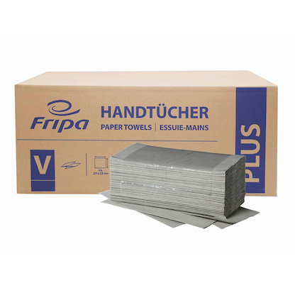 Artikelbild für FRIPA Papierhandtücher 4011104 Plus Zick-Zack-Falzung 1-lagig 5.000 Tücher, Artikelnummer 173912