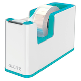 Artikelbild 1 für AKTION: LEITZ Tischabroller WOW Duo Colour perlweiß/eisblau mit Prämie nach Registrierung, Artikelnummer 234969