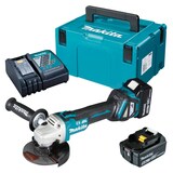 Artikelbild 1 für makita DGA513RTJ Akku-Winkelschleifer-Set 18,0 V, mit 2 Akkus, Artikelnummer 583363