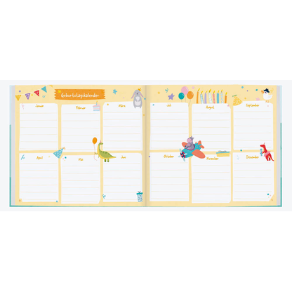 Artikelbild 7 für Häfft® Verlag Freundebuch Alle meine Kindergartenfreunde quadratisch liniert, mehrfarbig Softcover 76 Seiten, Artikelnummer 590717