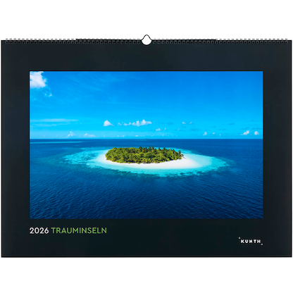 Artikelbild 7 für KUNTH Monats-Wandkalender Trauminseln 2026, Artikelnummer 575957