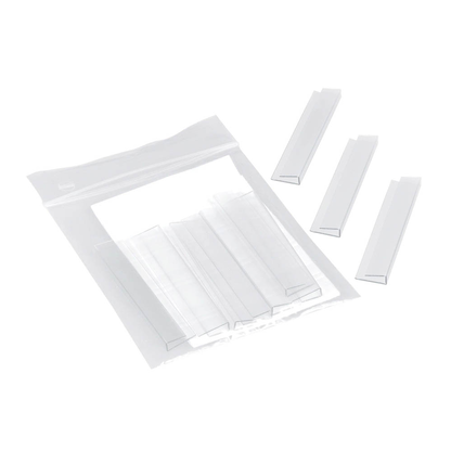 Artikelbild für 10 styro Beschriftungsschilder mit Clip transparent, Artikelnummer 336166